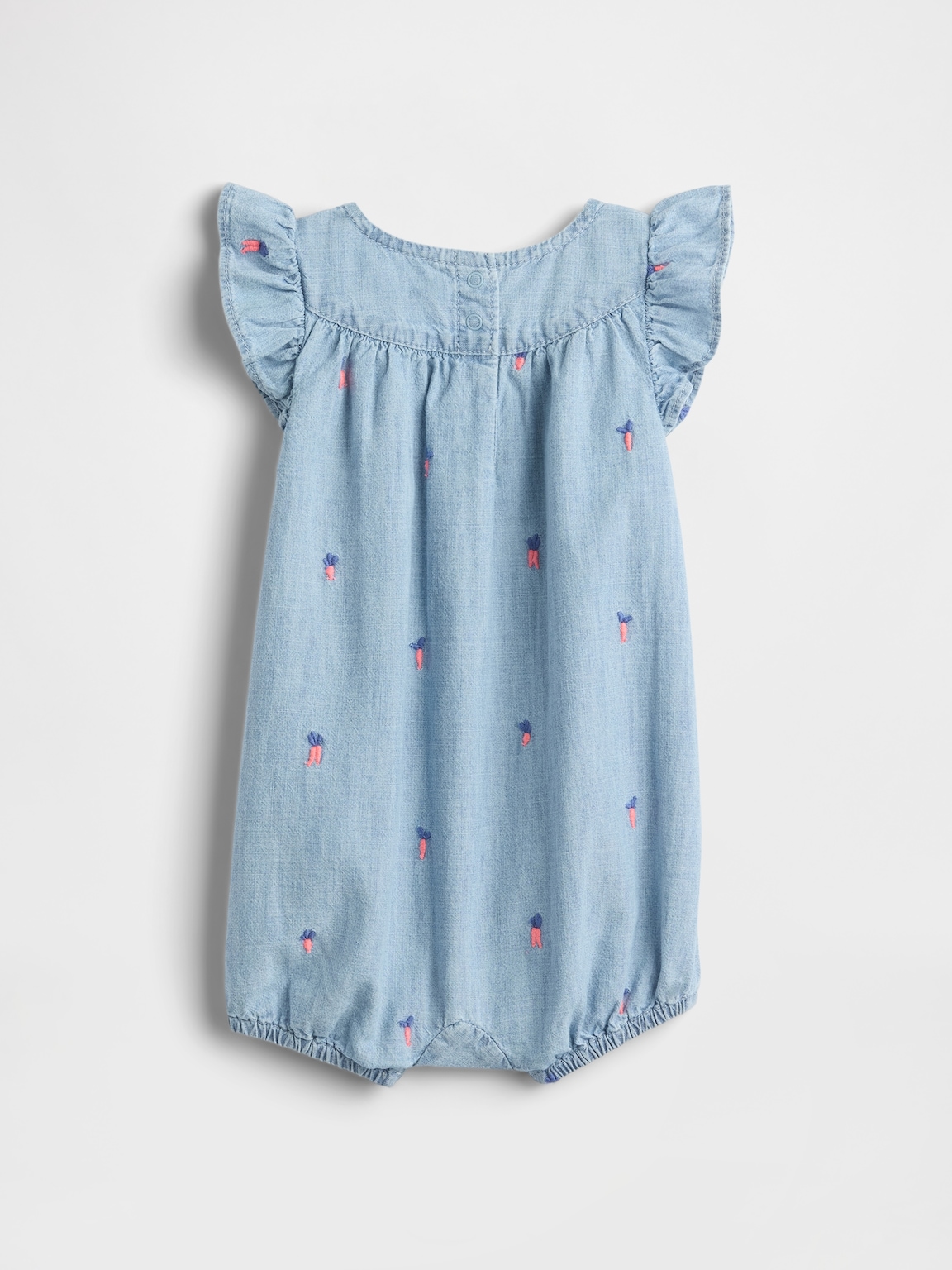Baby Peter Rabbit™ Chambray Shorty One-Piece