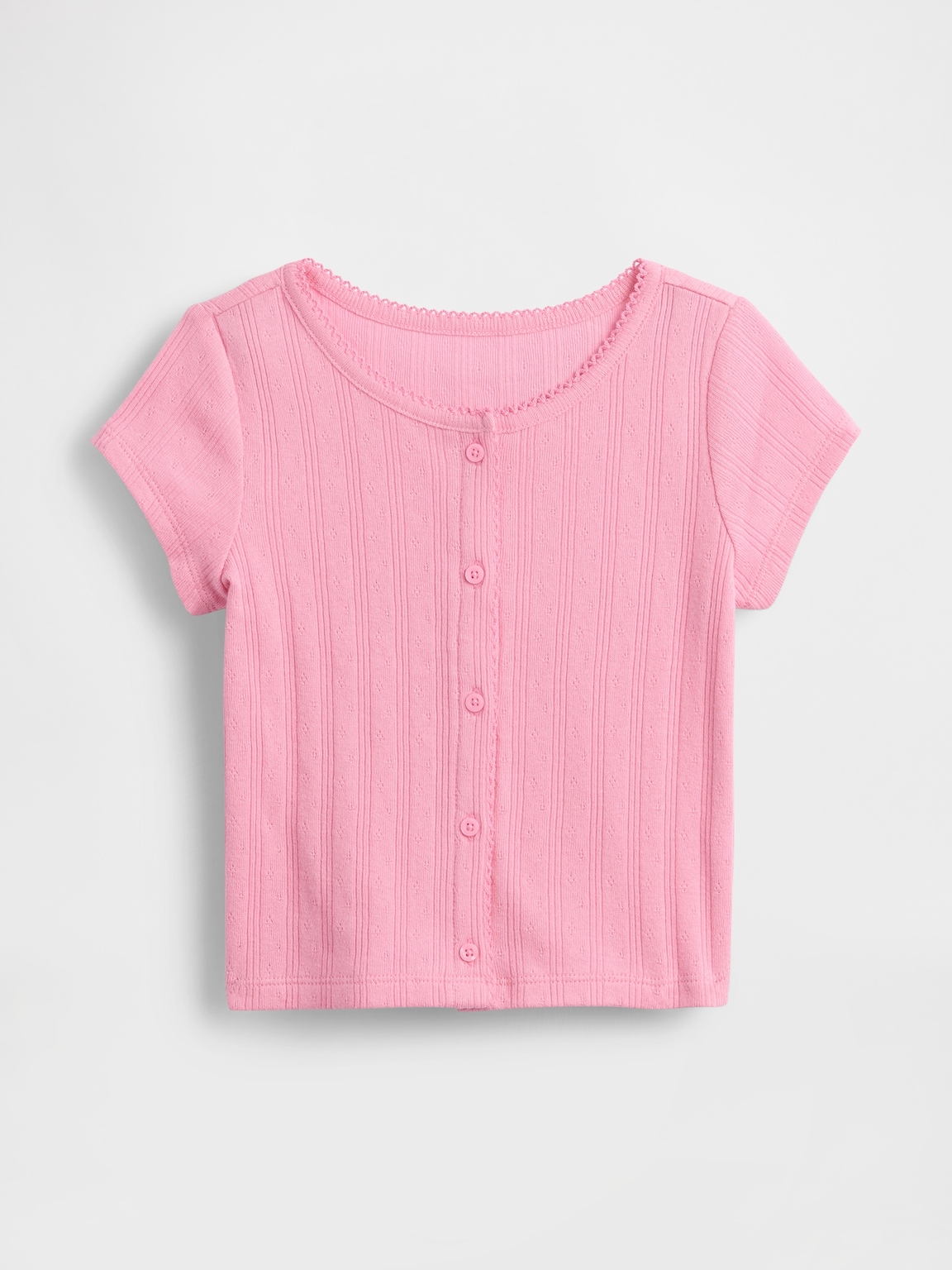 Baby & Toddler Pointelle Rib Top