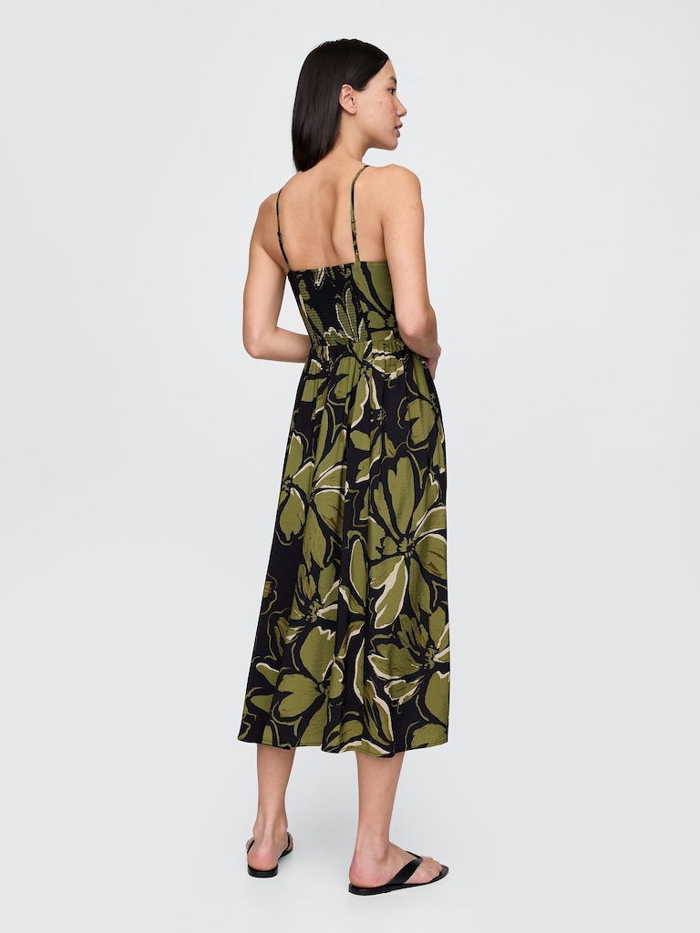 Floral V-Neck Maxi Dress