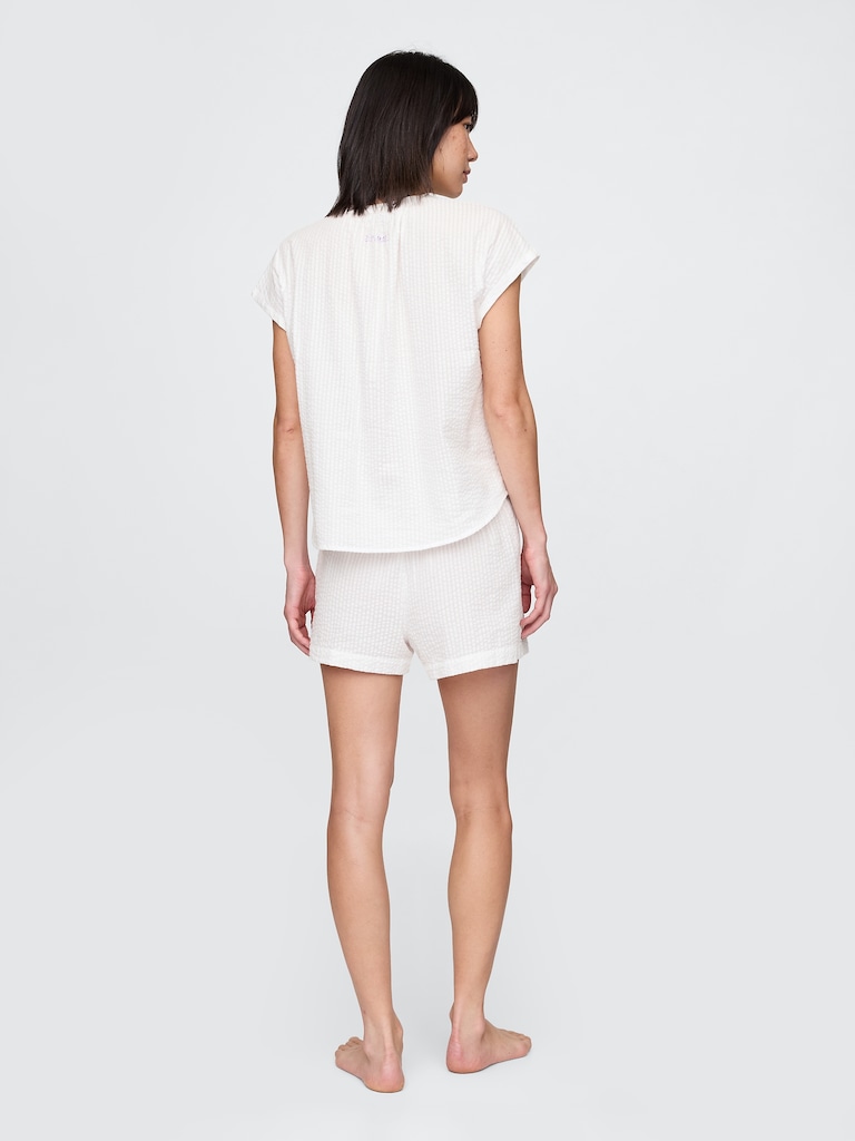 Seersucker Gauze PJ Set