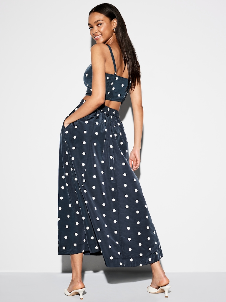 The Occasion by Old Navy High-Waisted Taffeta Midi Skirt