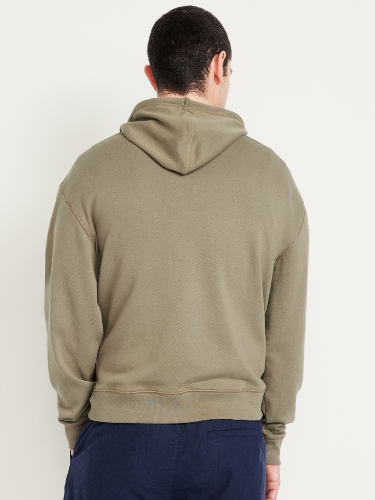 French Terry Pullover Hoodie
