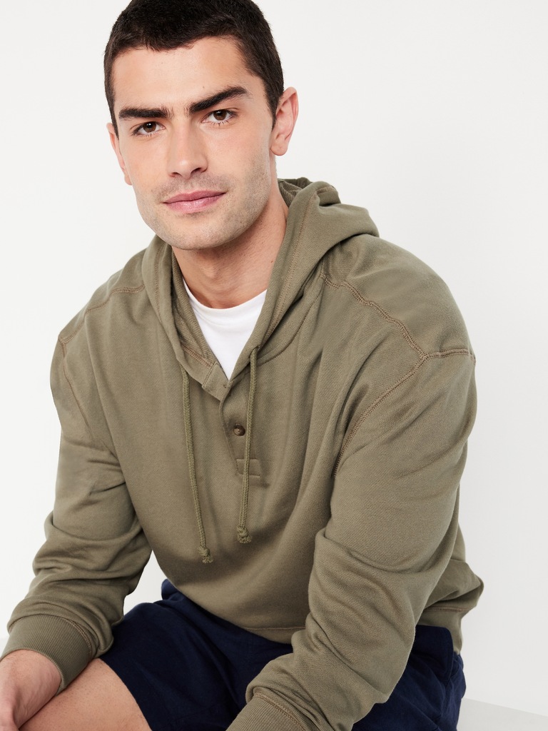 French Terry Pullover Hoodie