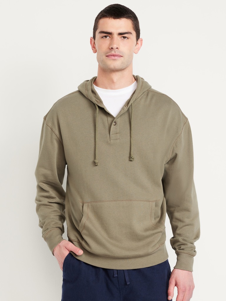 French Terry Pullover Hoodie