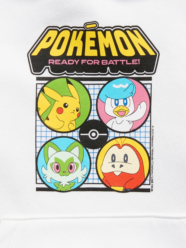 Pokémon™ Gender-Neutral Graphic Pullover Hoodie for Kids