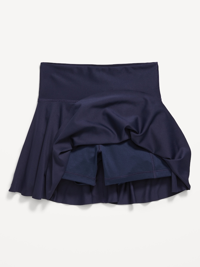 High-Waisted PowerSoft Uniform Skort for Girls