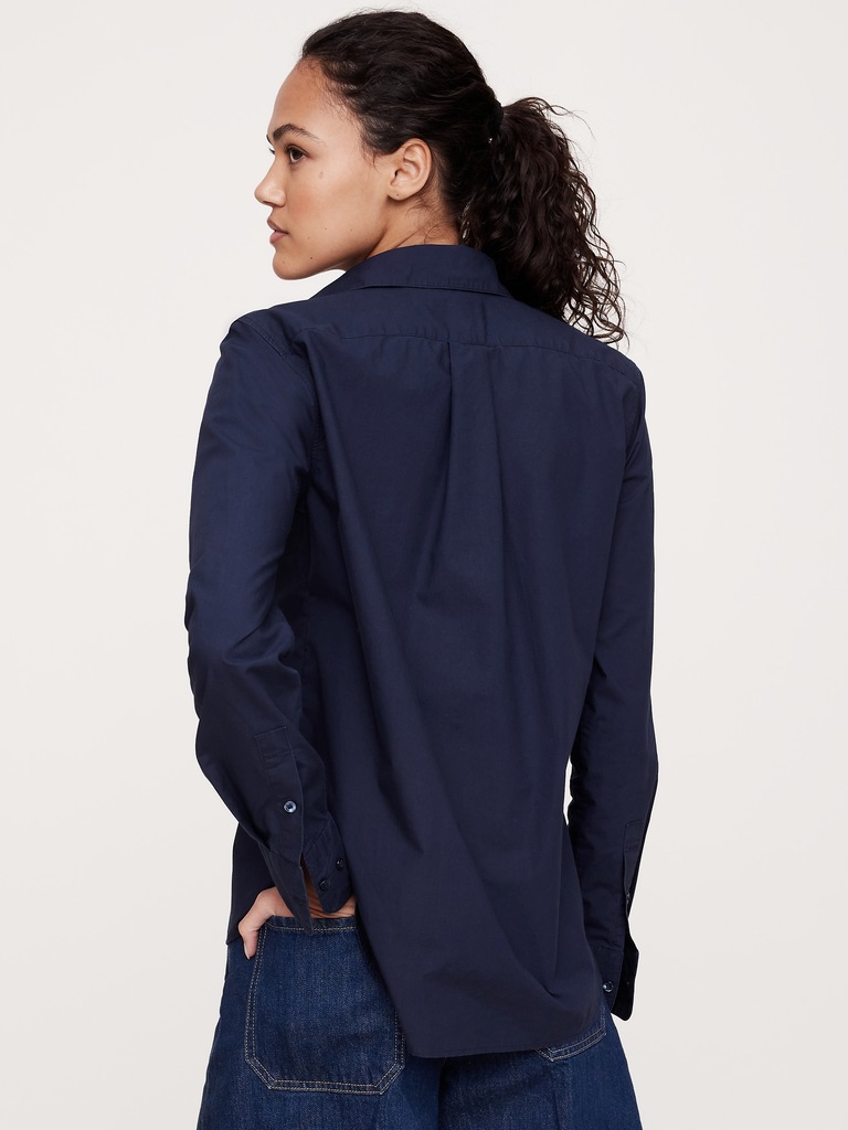 The Everyday Shirt in Cotton Poplin