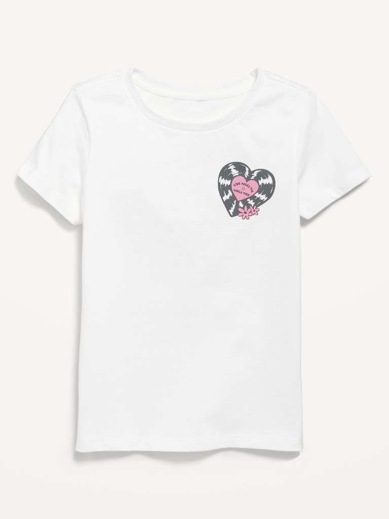 Short-Sleeve Graphic T-Shirt for Girls