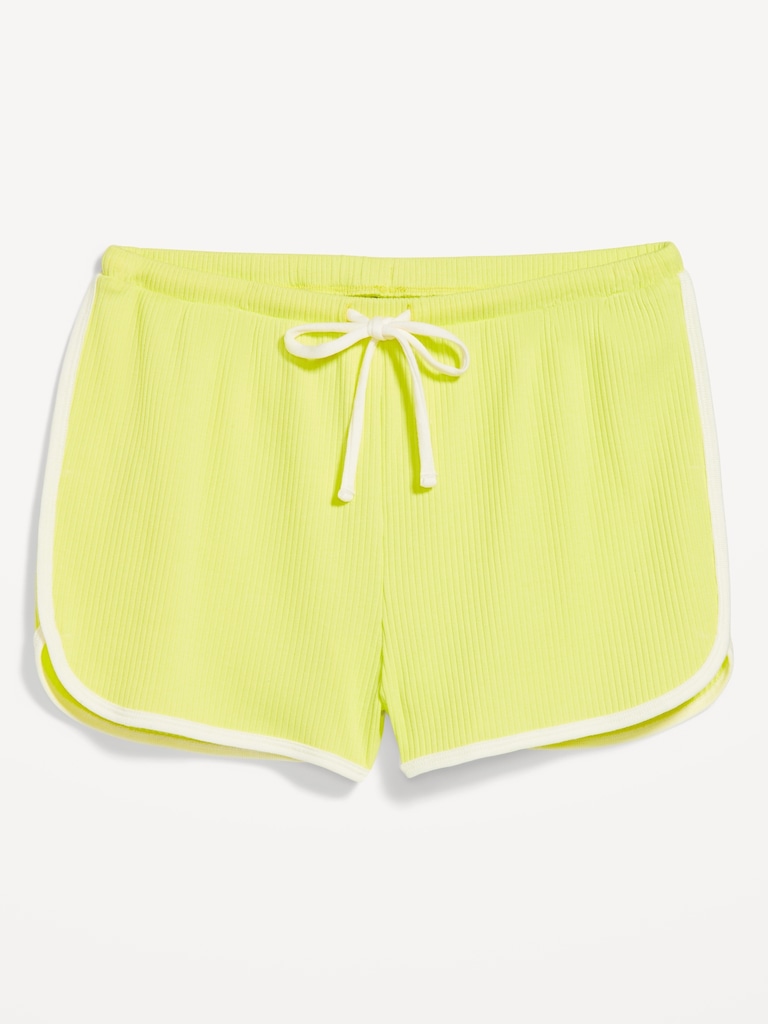 Ribbed Pajama Shorts