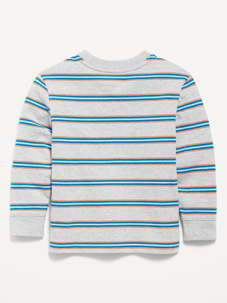 Oversized Heavyweight Logo-Graphic T-Shirt for Toddler Boys