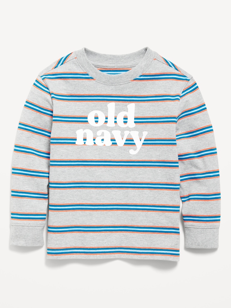 Oversized Heavyweight Logo-Graphic T-Shirt for Toddler Boys