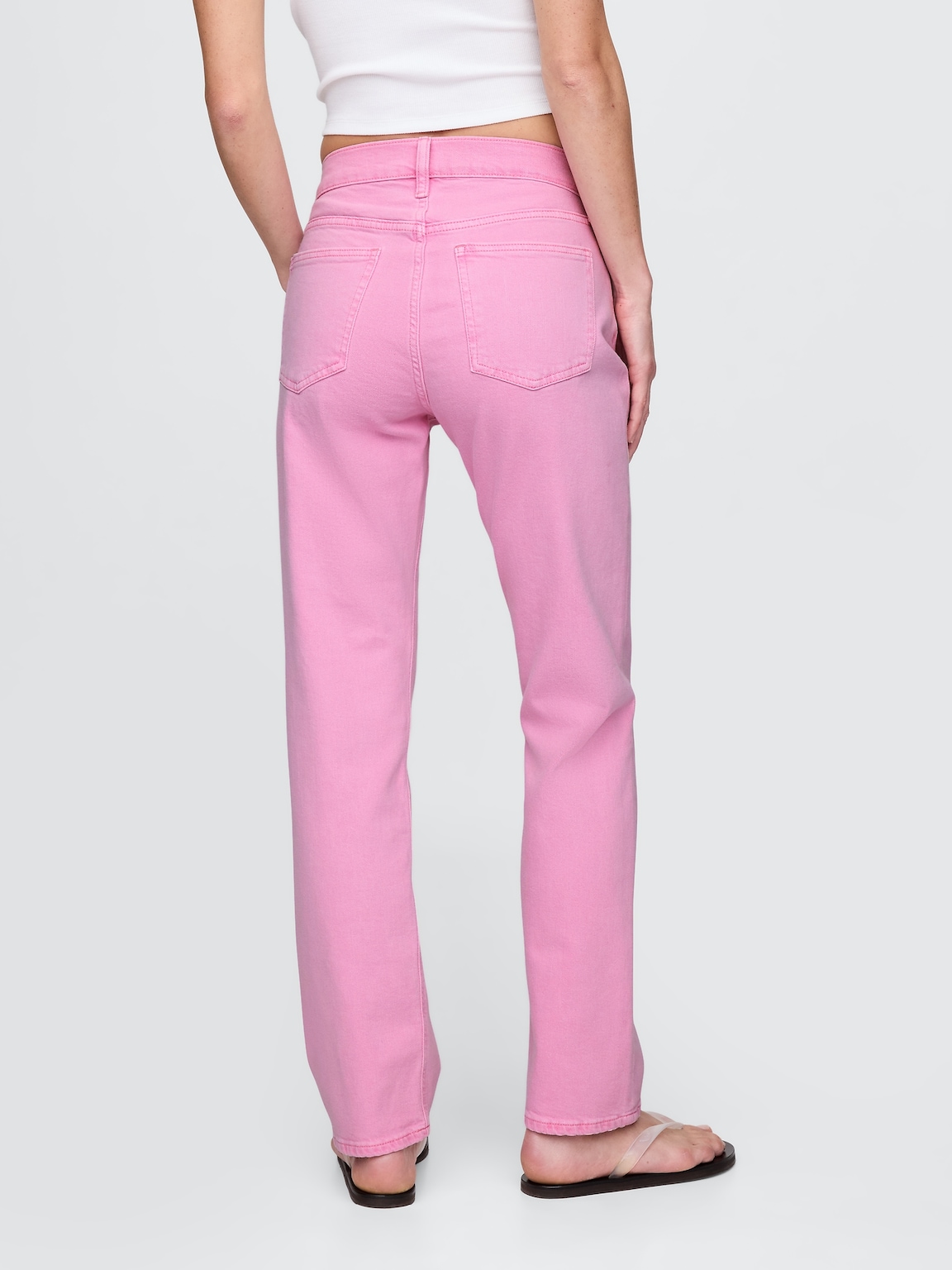 High Rise '90s Slim Straight Jeans