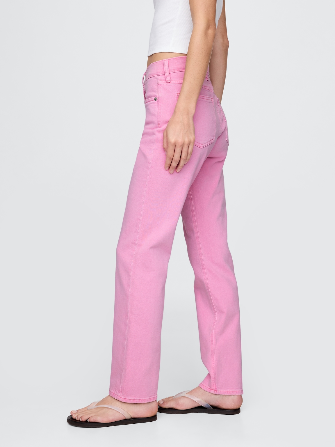 High Rise '90s Slim Straight Jeans