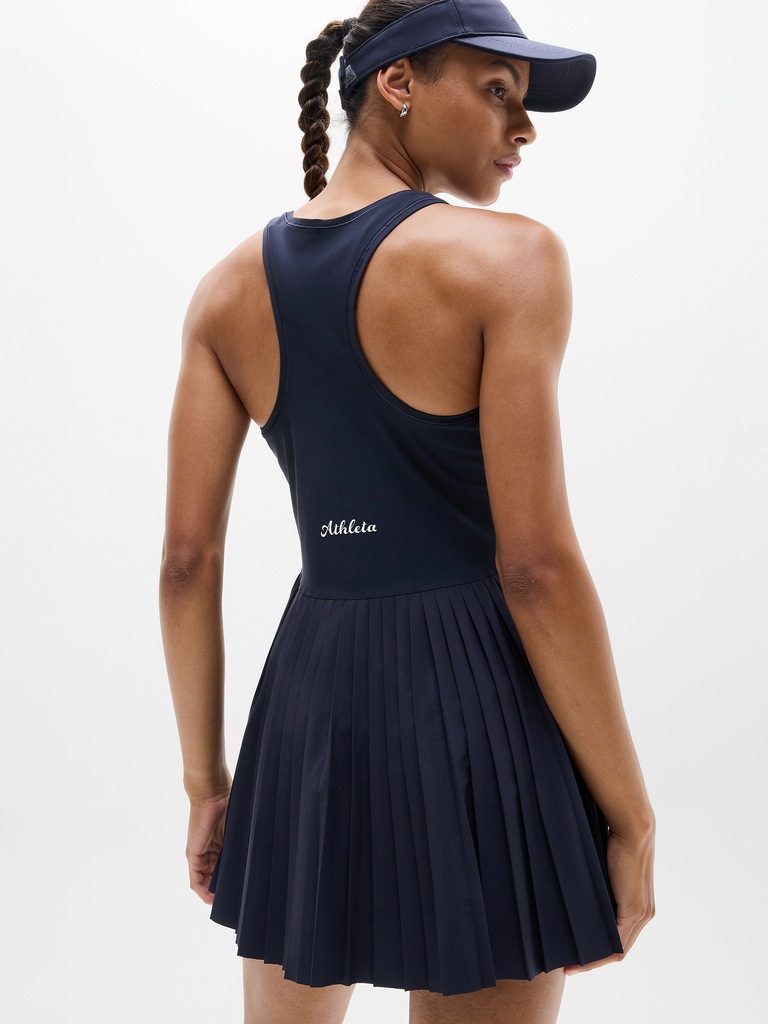 Match Point Pleated Dress