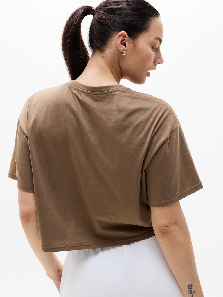 True Cotton Crop Tee