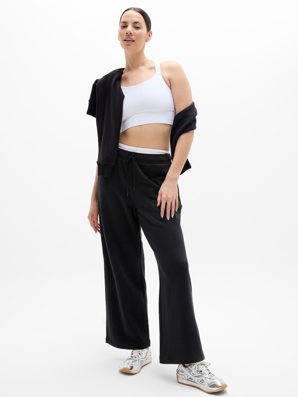 Terry Mid Rise Pant