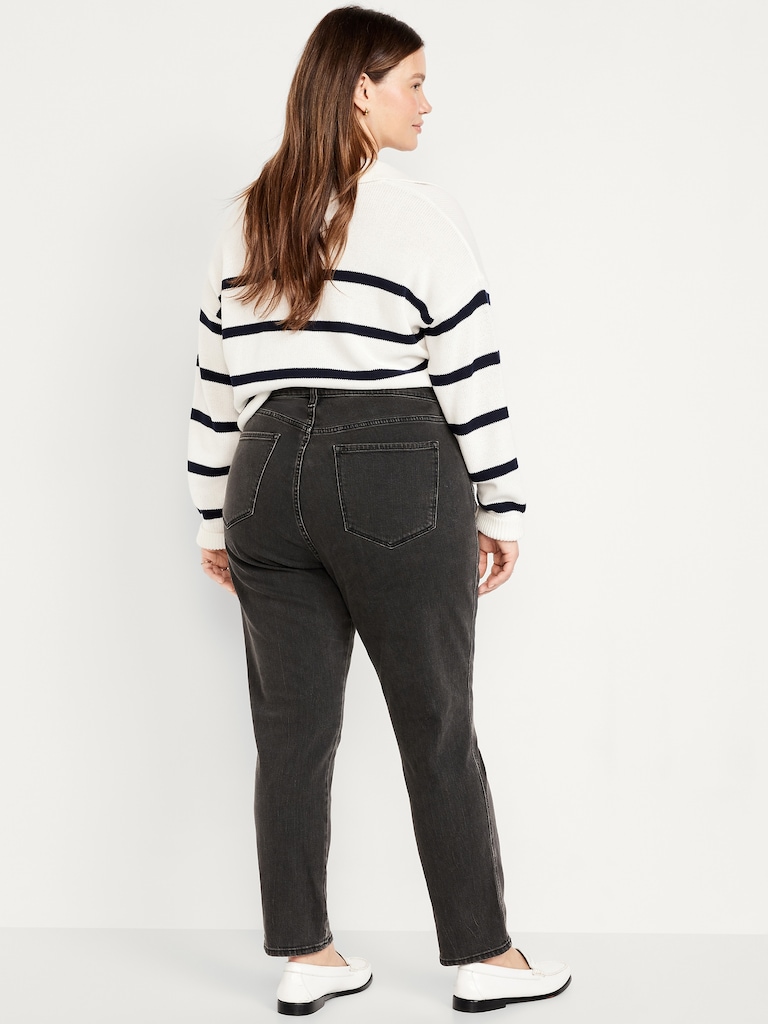 Curvy High-Waisted Vintage Slim Jeans