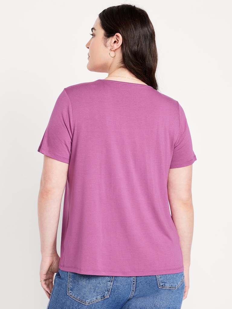 Luxe Crew-Neck T-Shirt