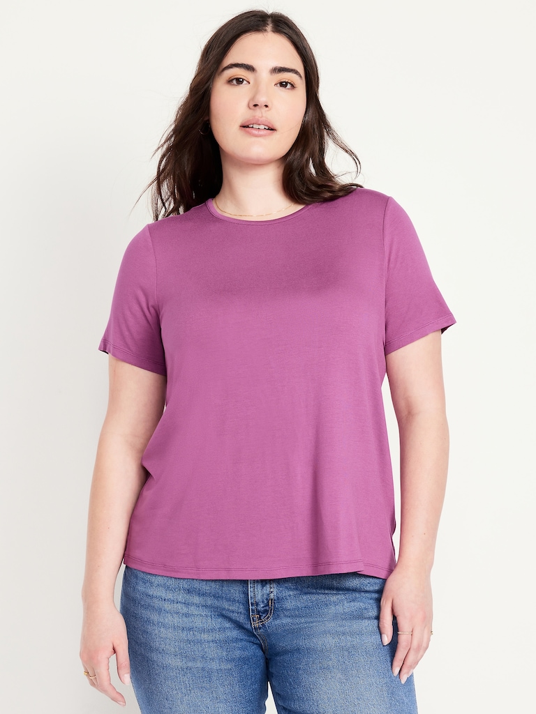 Luxe Crew-Neck T-Shirt