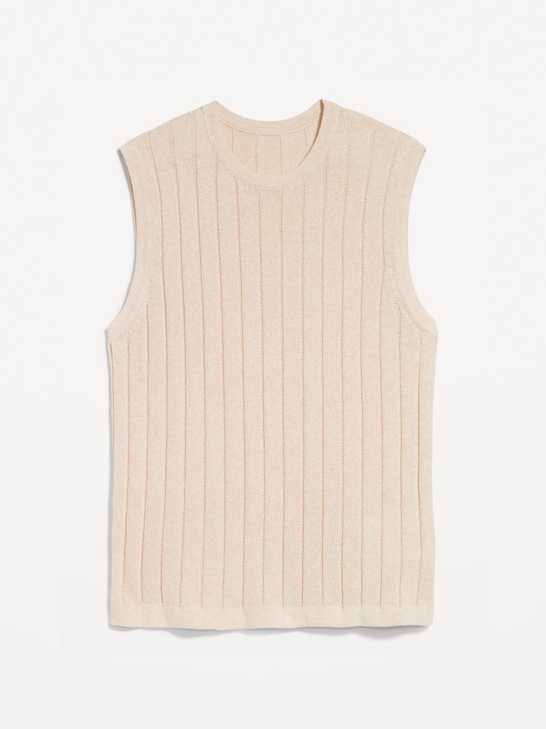 Ribbed Sweater Vest