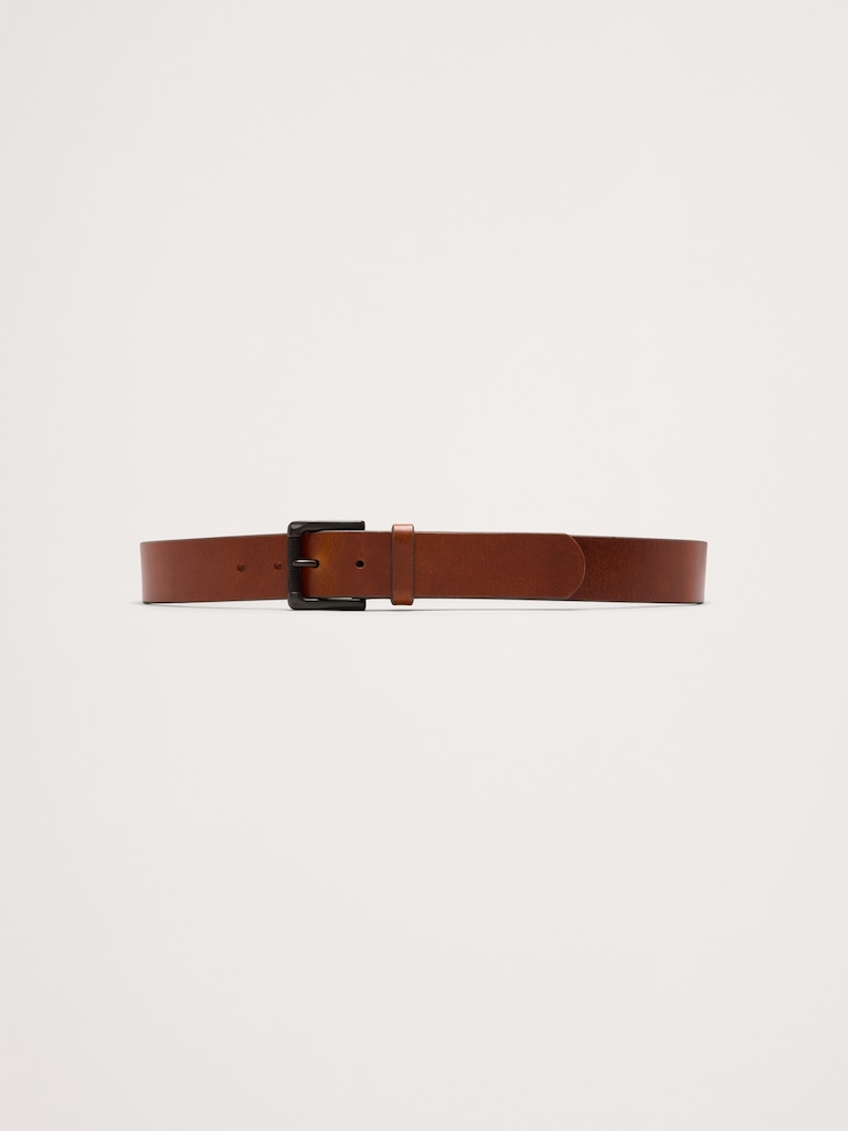 Tumbled Leather Belt