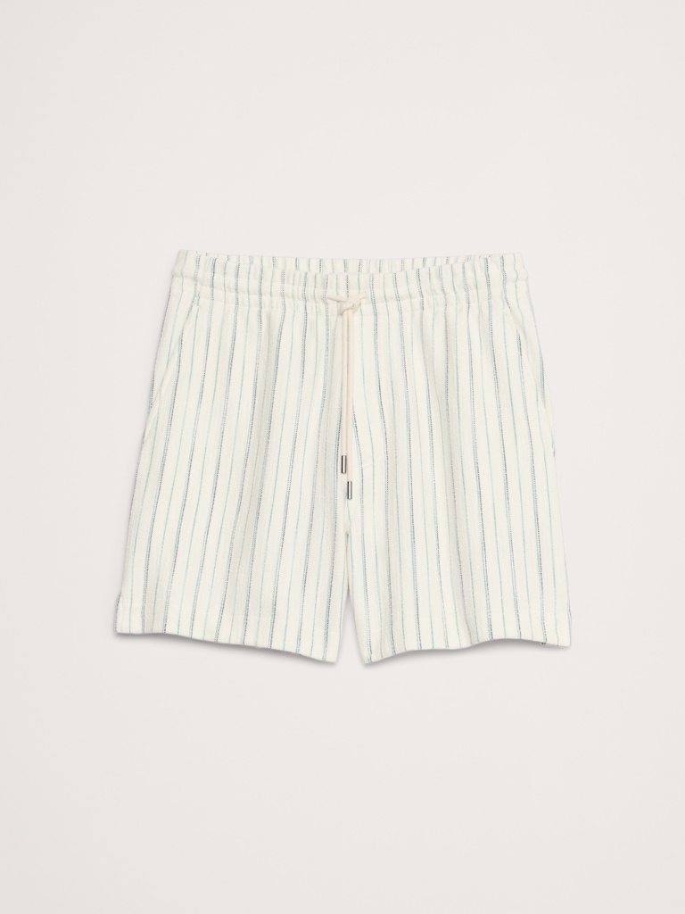 5" Jacquard Stripe Pull-On Short