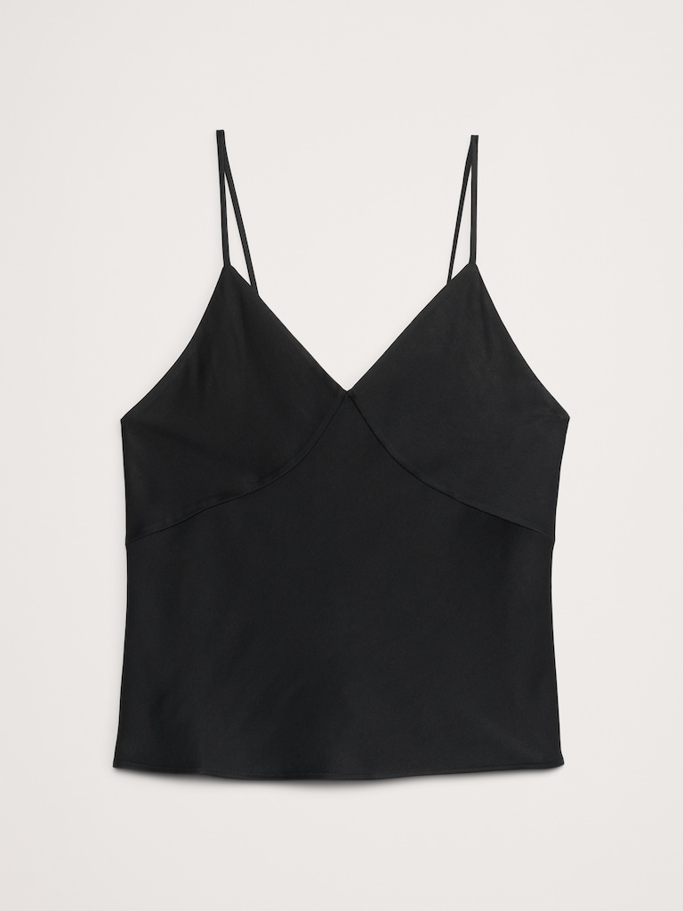 Strappy Viscose-Wool Tank