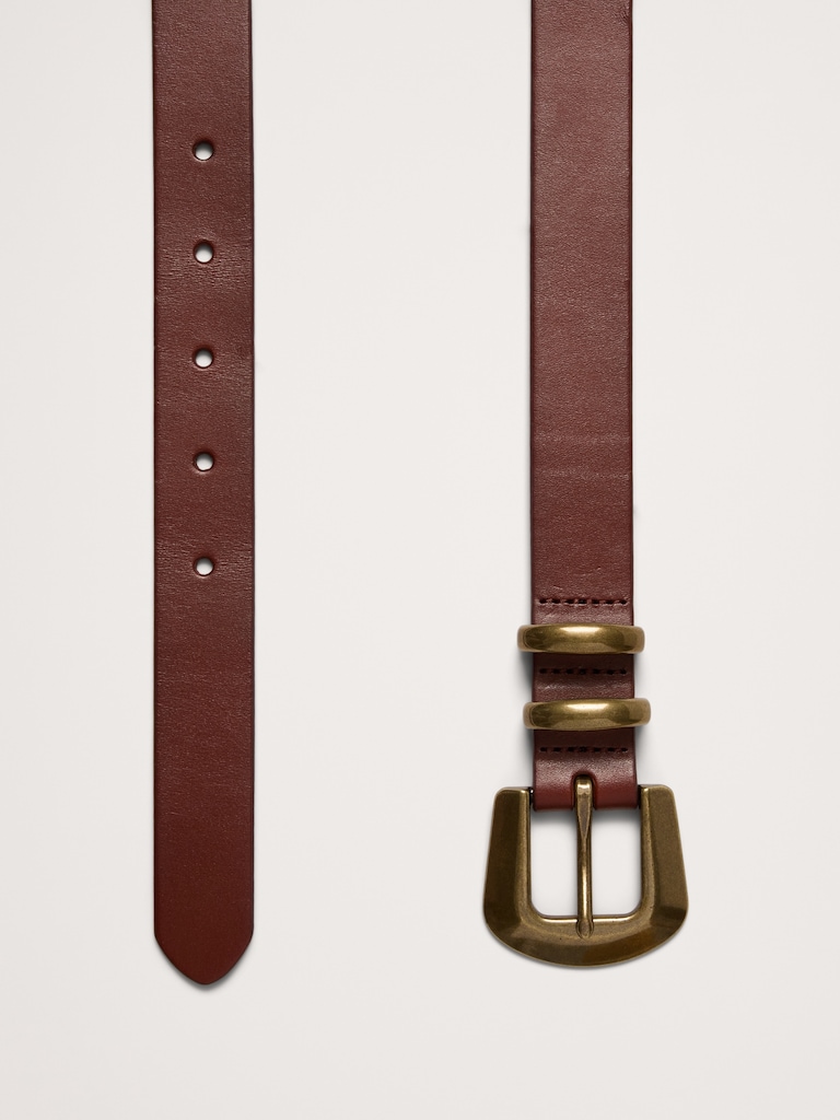 Angolo Leather Belt