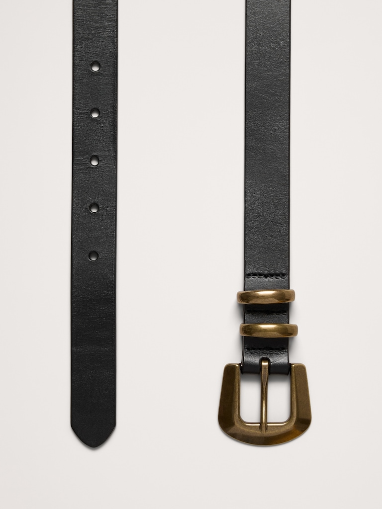 Angolo Leather Belt