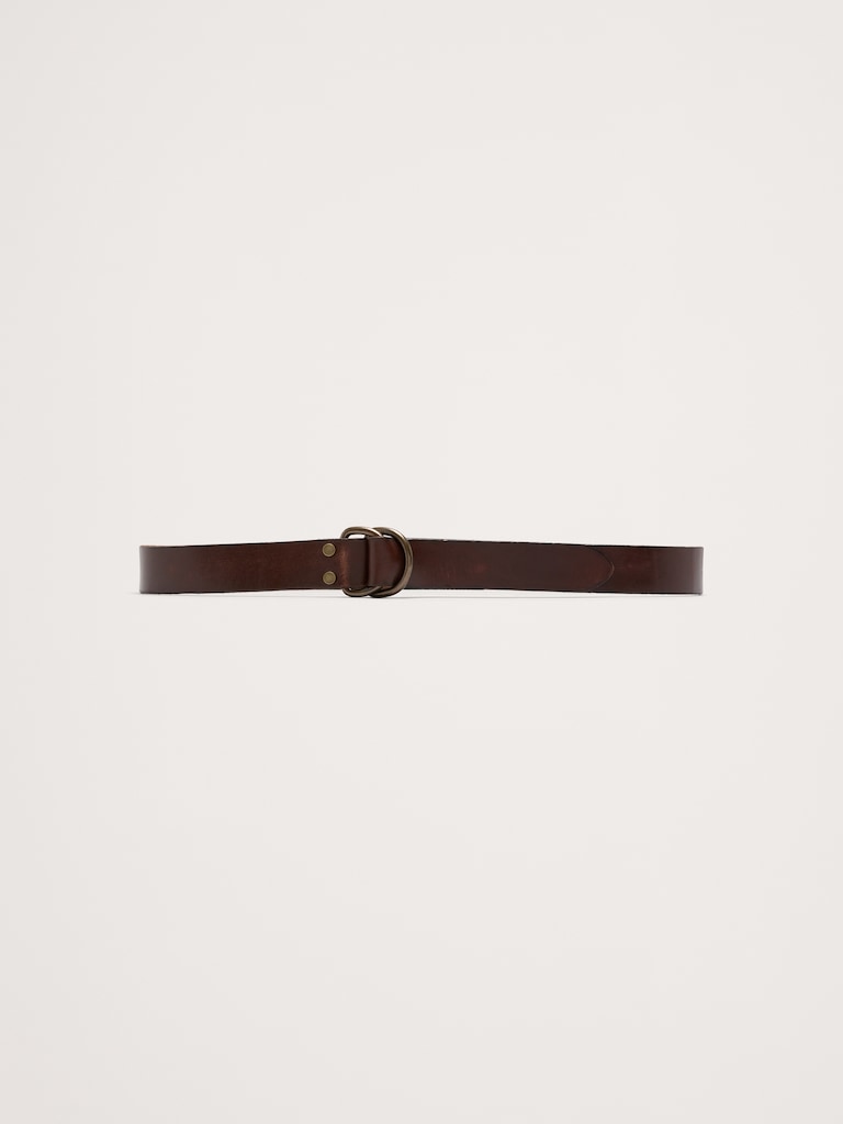 Stinson Leather D-Ring Belt