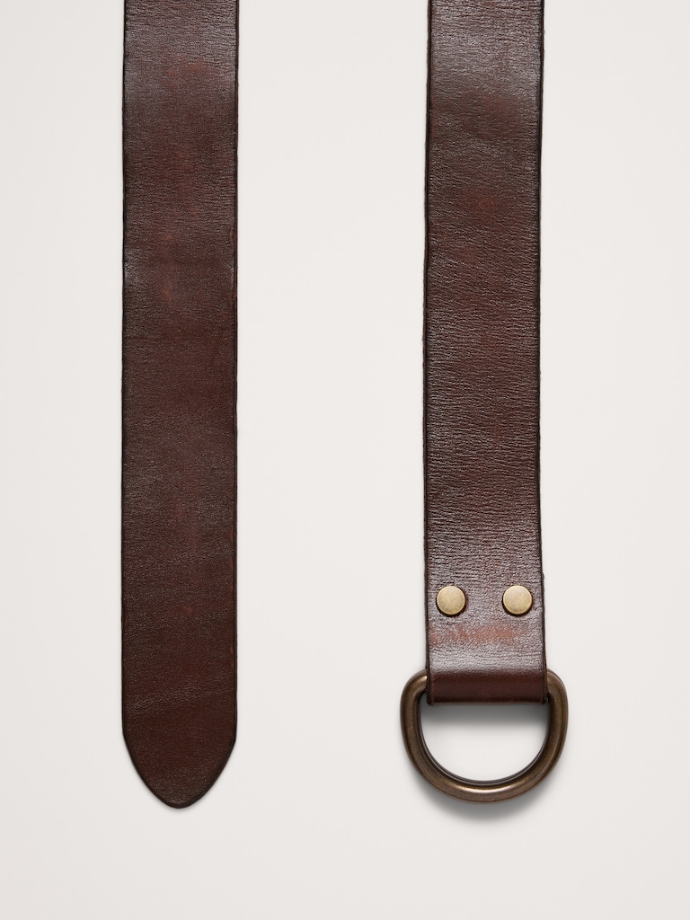 Stinson Leather D-Ring Belt