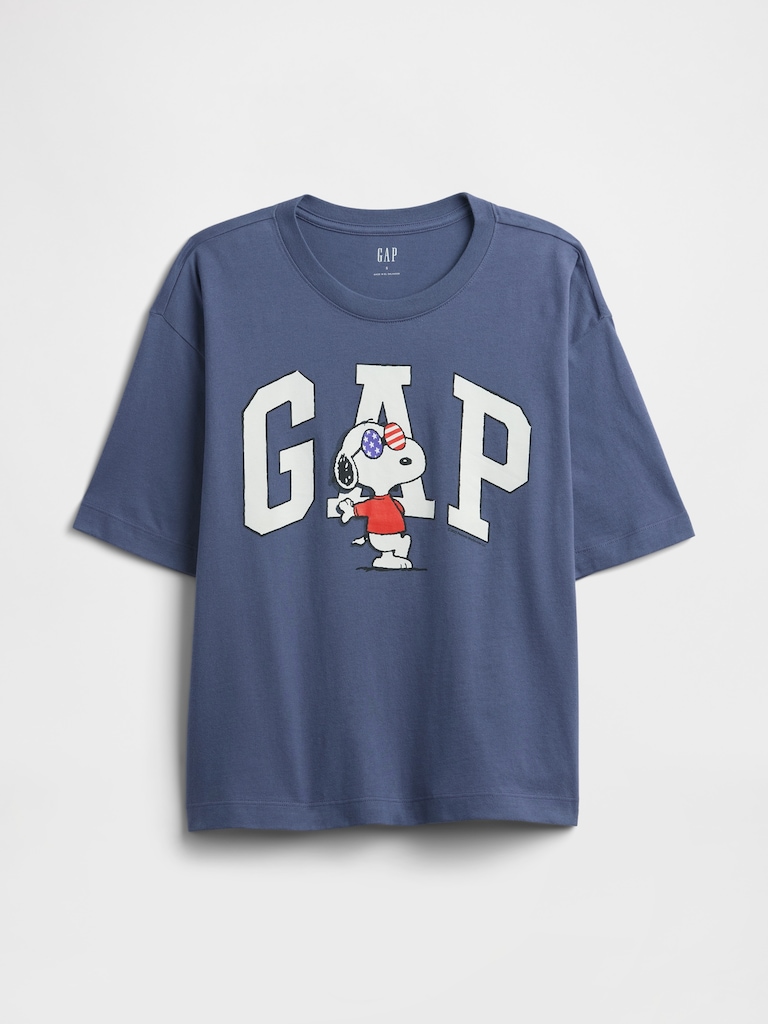 Peanuts Oversized Gap Logo T-Shirt