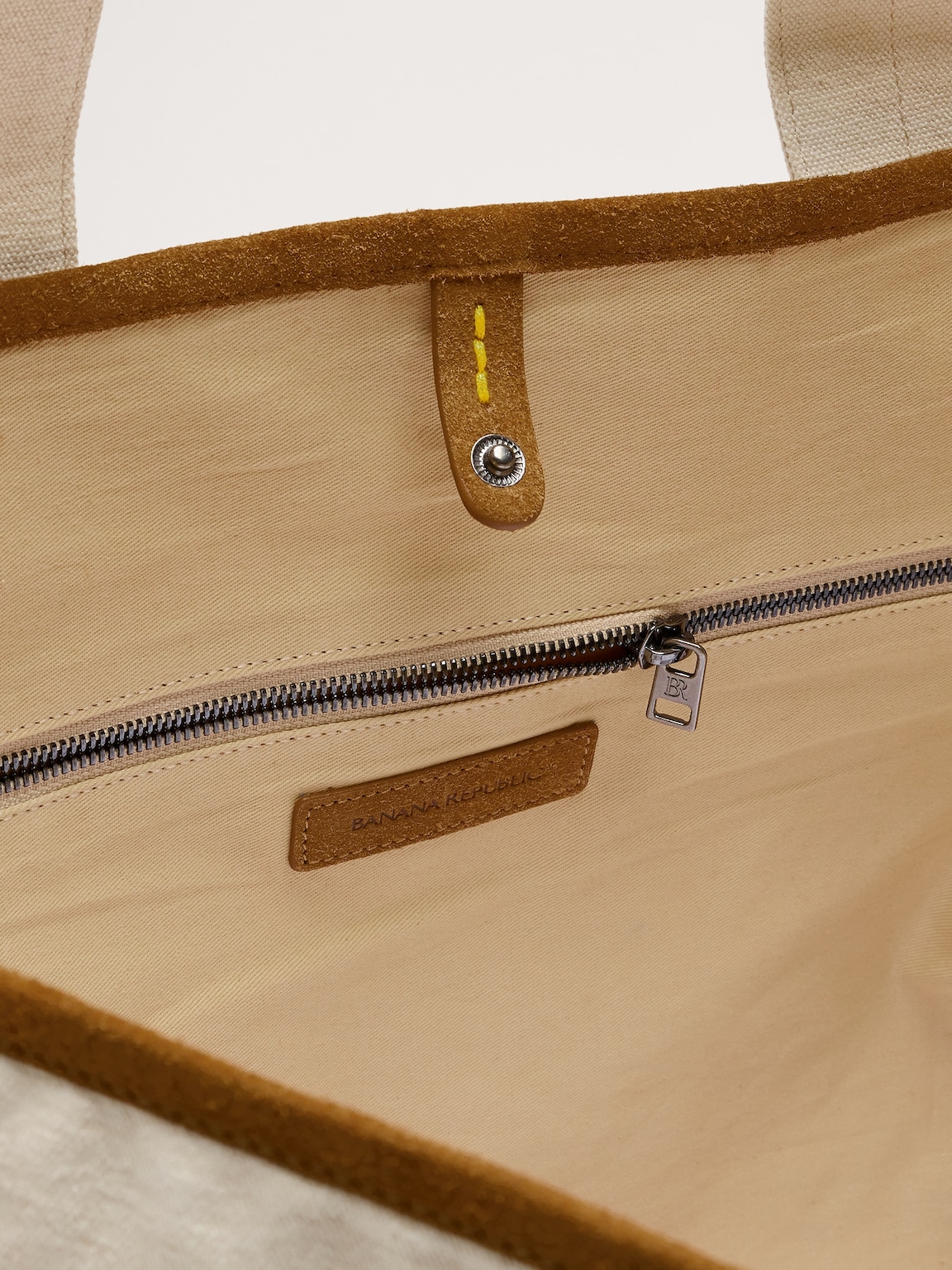 Canvas & Suede Weekend Tote