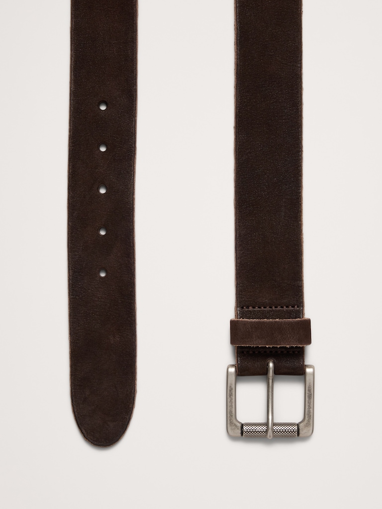 Marin Nubuck Leather Belt