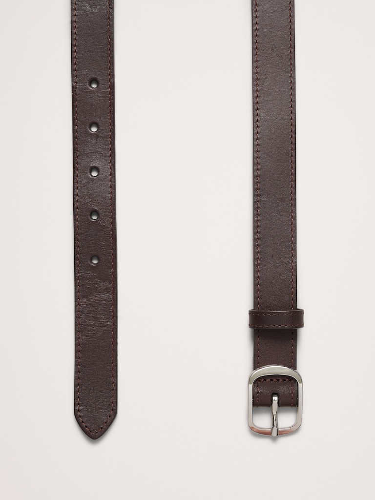 Flora Leather Belt