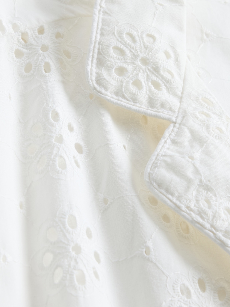 Eyelet Poplin PJ Shirt