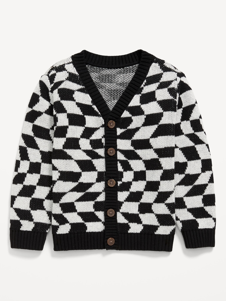 Oversized Unisex Cardigan Sweater for Toddler