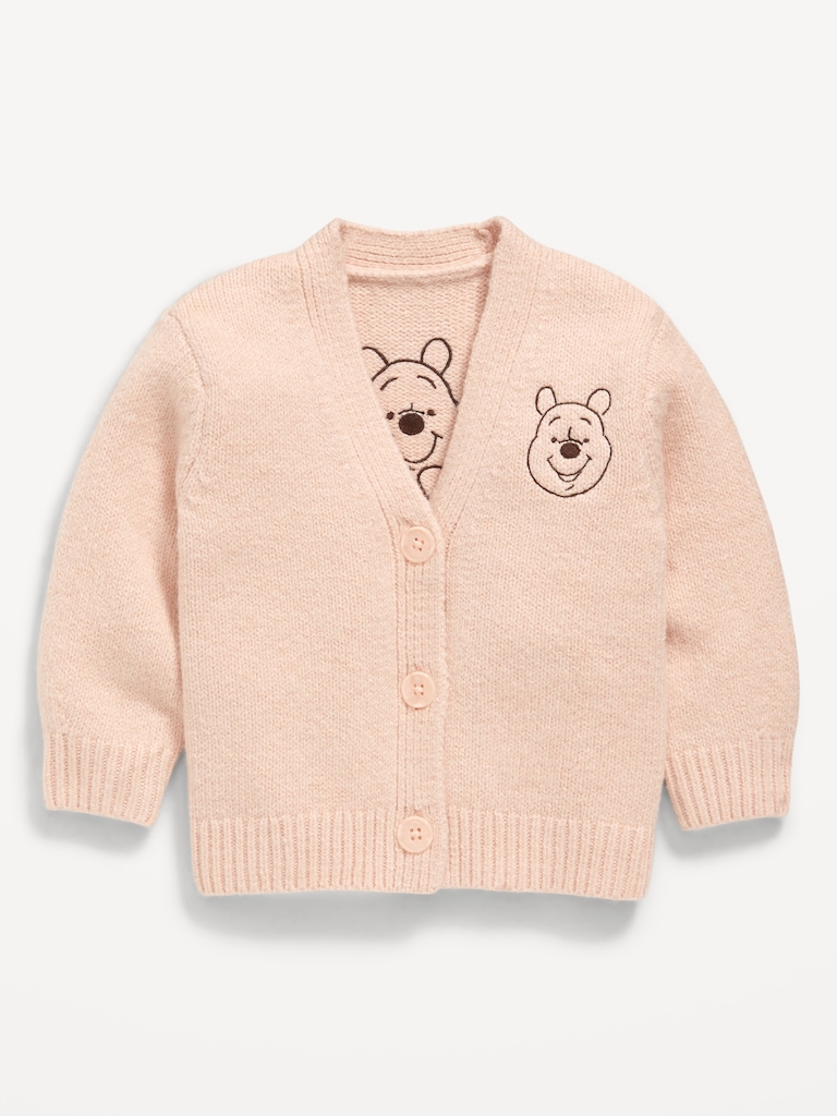 Disney© Embroidered Graphic Cardigan Sweater for Baby