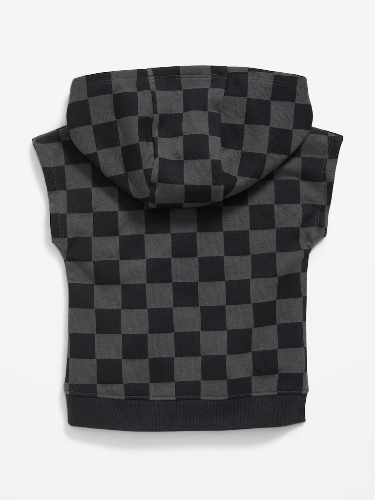 Printed Dolman-Sleeve French Terry Pullover Hoodie for Baby