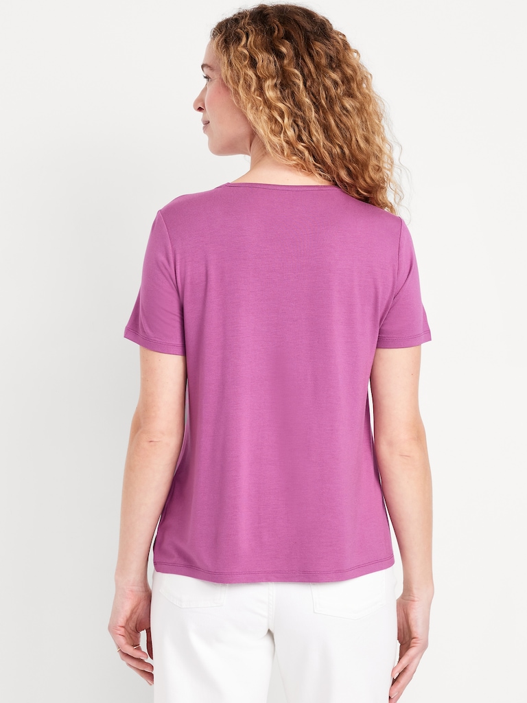 Luxe Crew-Neck T-Shirt