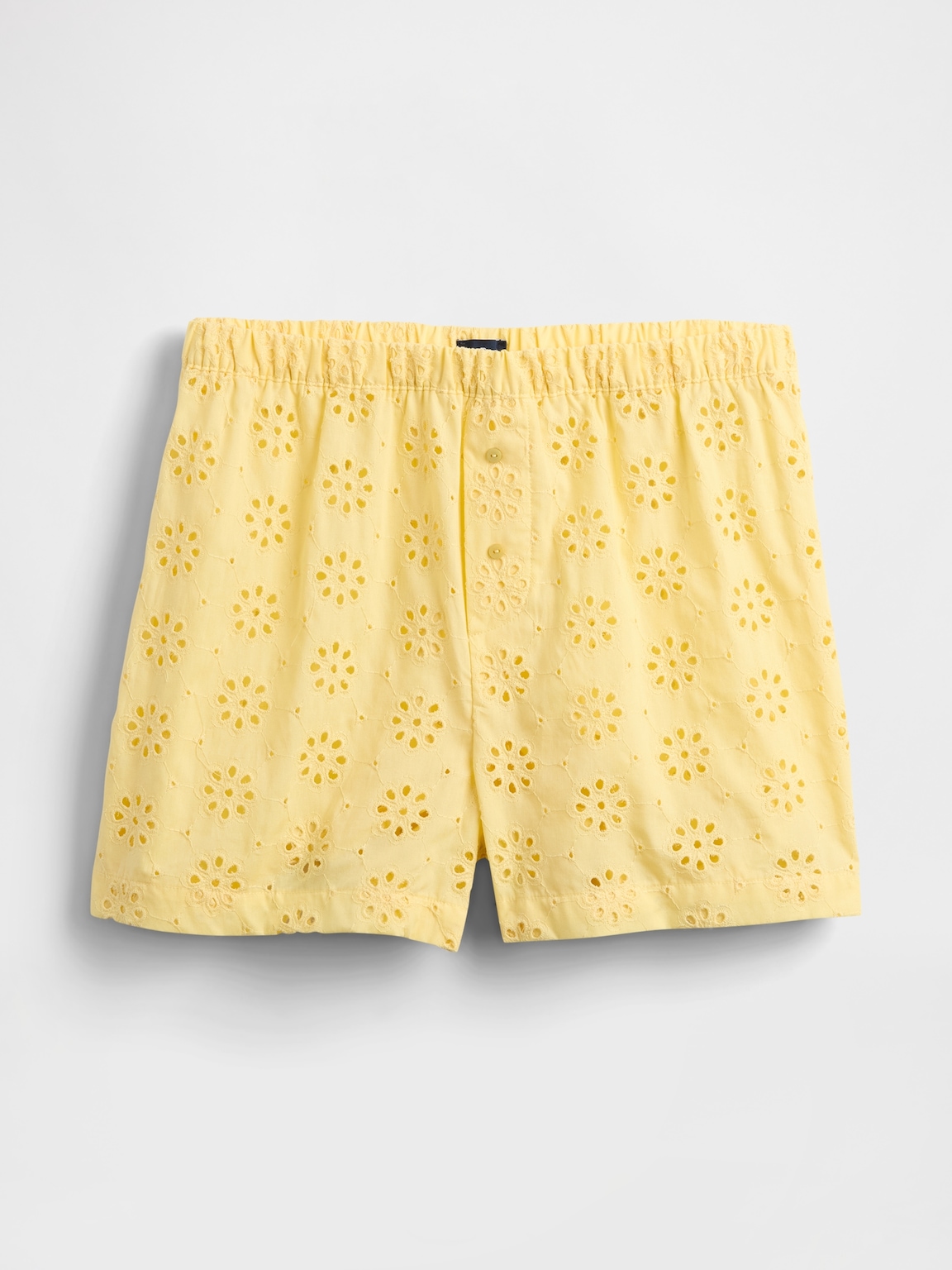 Eyelet Poplin PJ Boxer Shorts