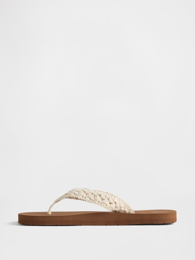 Kids Crochet Flip Flops