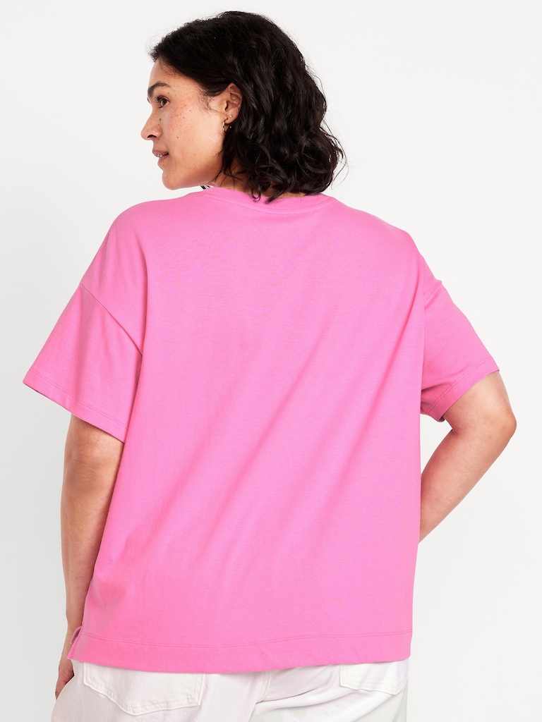 Vintage Crew-Neck Graphic T-Shirt