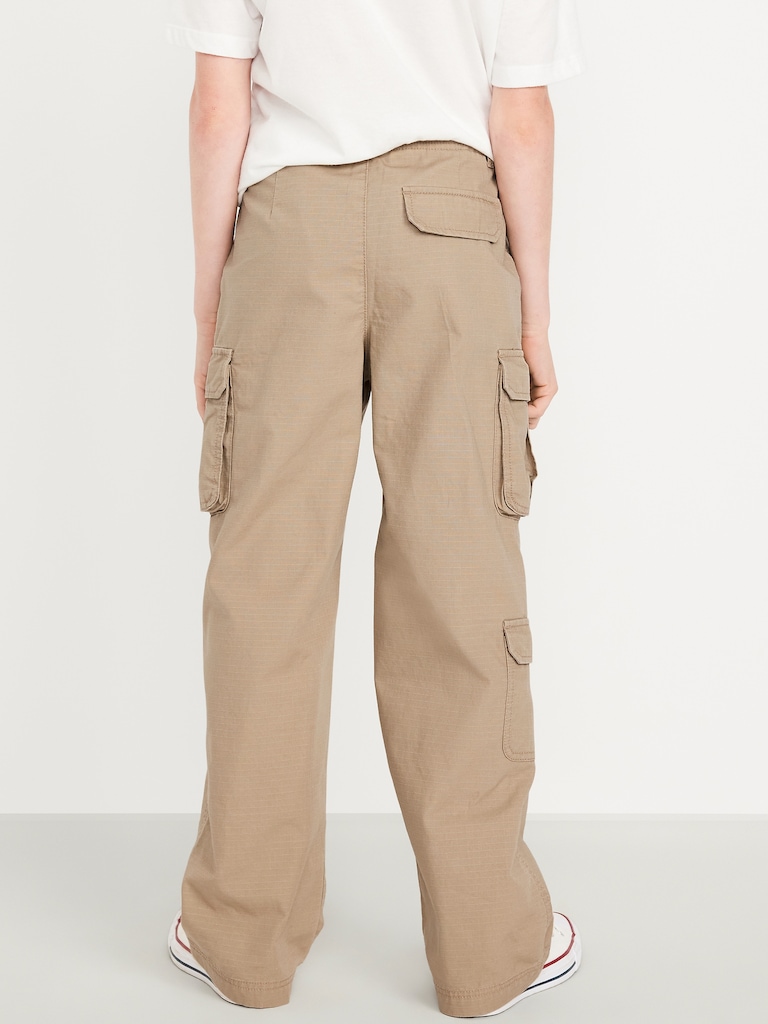 Baggy Cargo Ripstop Pants for Boys