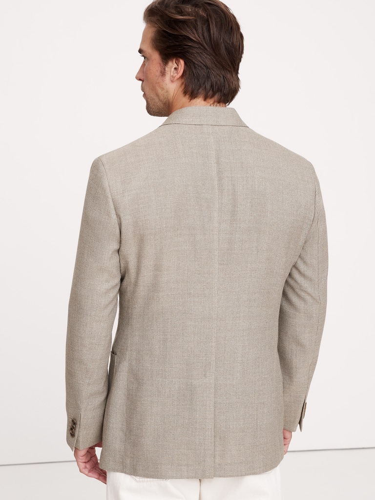Italian Wool Ventile Suit Jacket