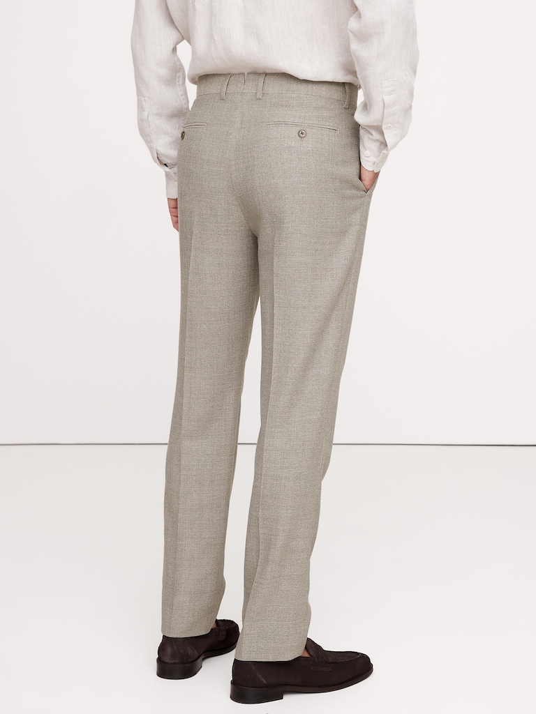 Italian Wool Ventile Suit Pant