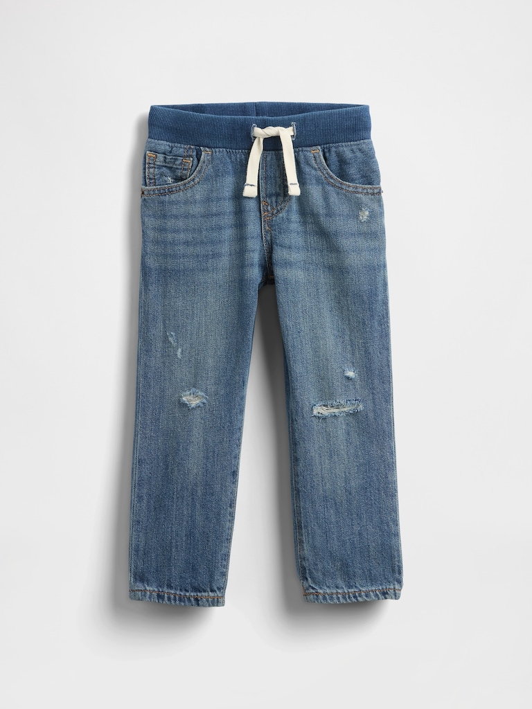 Baby & Toddler Pull-On Slim Jeans