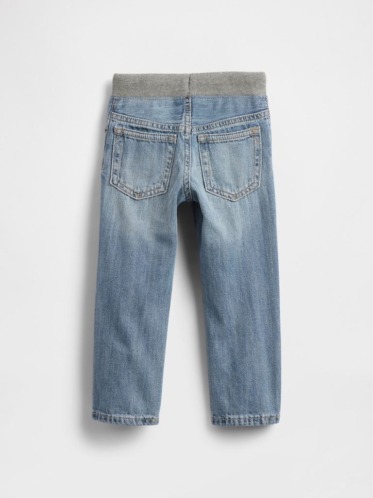 Baby & Toddler Pull-On Slim Jeans