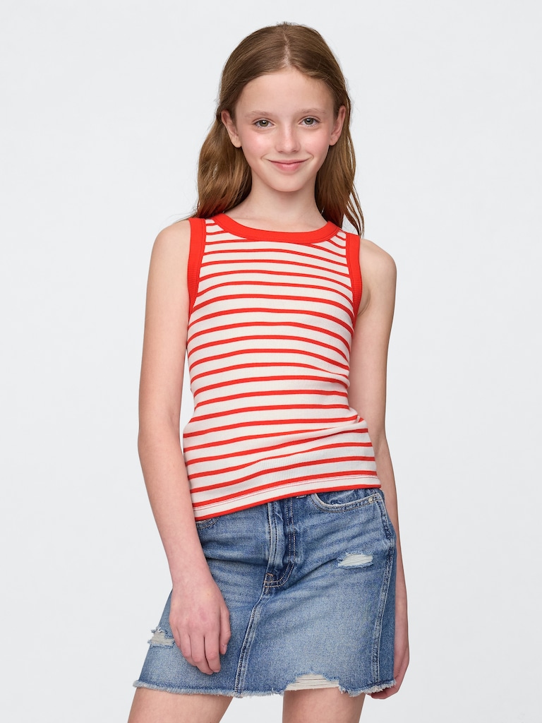 Kids Rib Tank Top