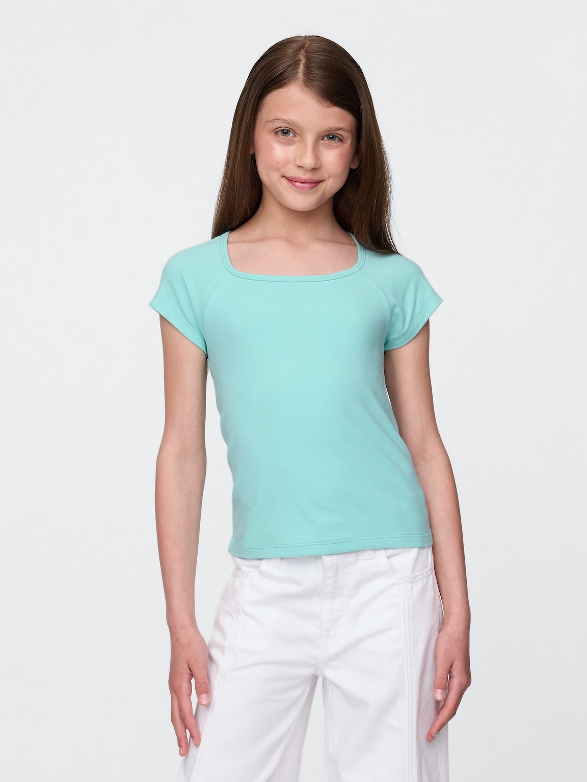 Kids Square-Neck T-Shirt